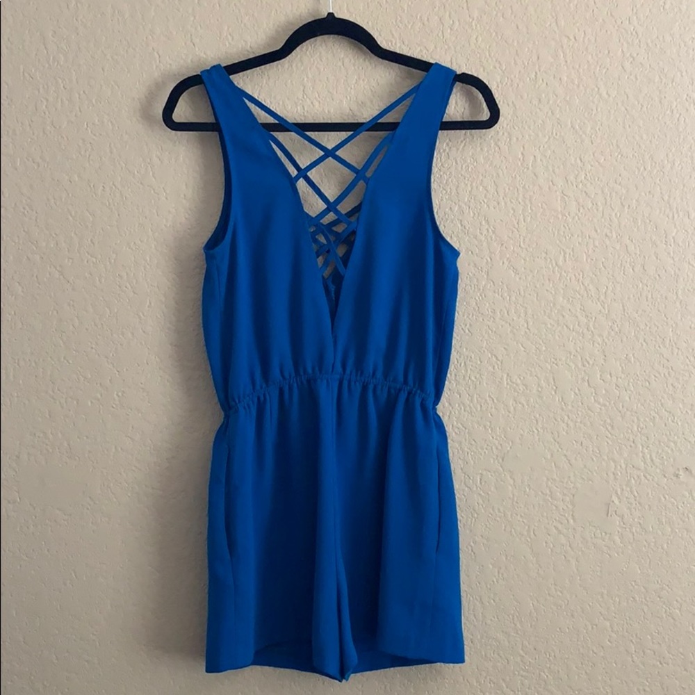 Silence + Noise Multi-Strap Romper - image 3